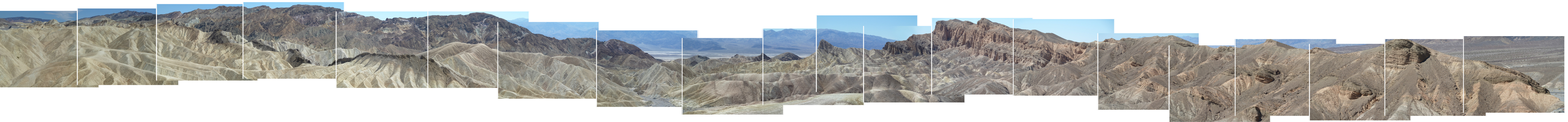 2010 USA 'Zabriski Point, Death Valley' 20 digital prints 6000px